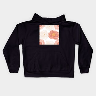 Magnolias and Peonies Kids Hoodie